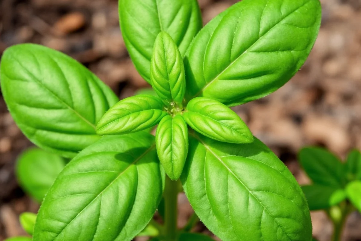 how to trim a basil plant