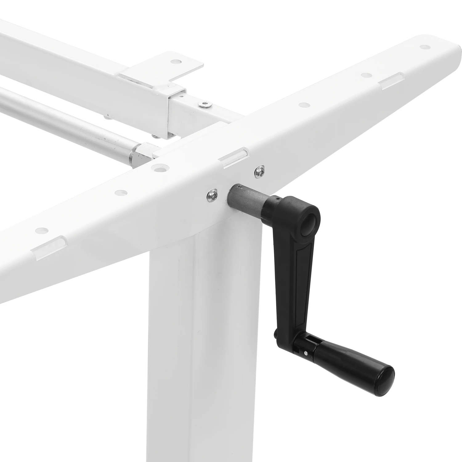 Ergor Erma2c001 Crank Table Height Adjustable Desk Legs,Handcrank Sit