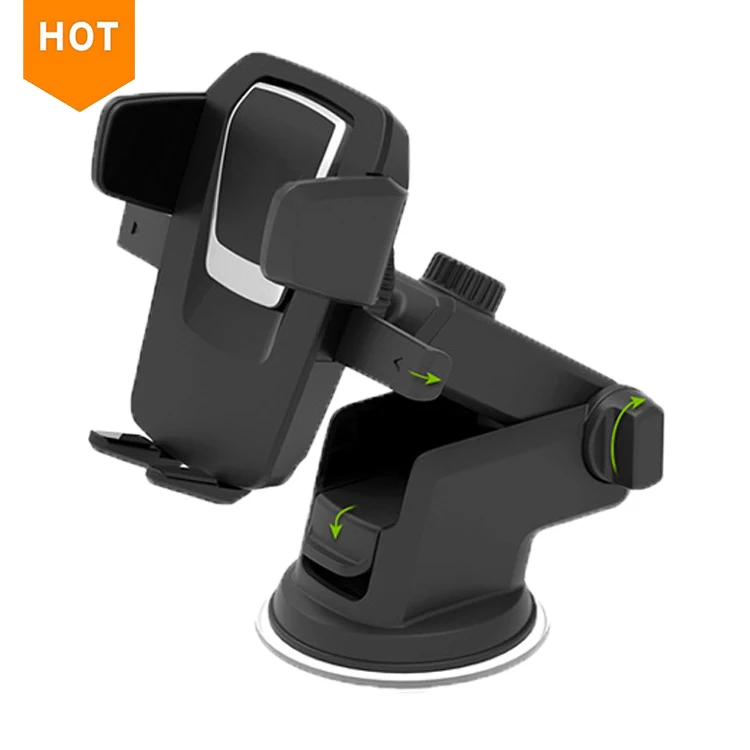 

Amazon Hot Sell Car Phone Mount Universal Car Phone Holder Long Arm Strong Suction Windshield Dashboard Car Mount Holder