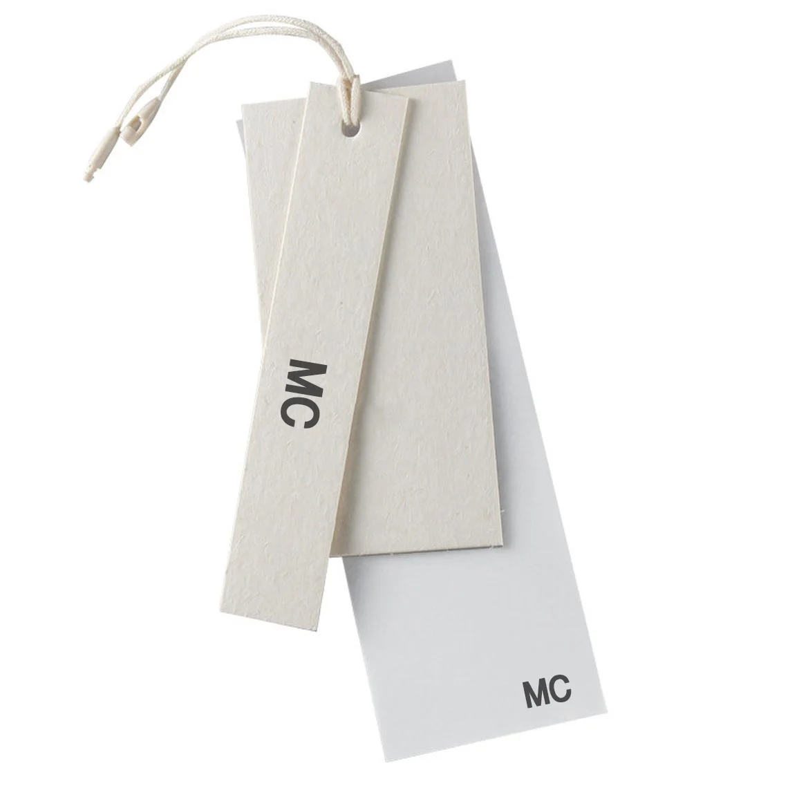 

Eco-friendly Garment Fashion Cardboard Printed Logo Swing Label Name Price Clothes Hang Labels PVC Cover Tag