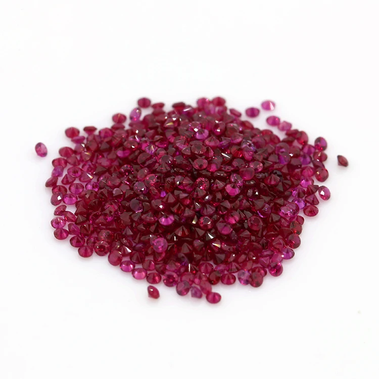 

Top Quality Ruby Diamond Loose Gemstones Polish Decorations Ruby Gemstone Ruby Beads necklace stone