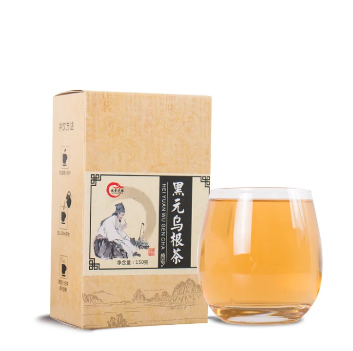 free shipping OEM herbal Black hair Tea with natural food dietary supplement to reverse grey promote healthy body anti white - 4uTea | 4uTea.com