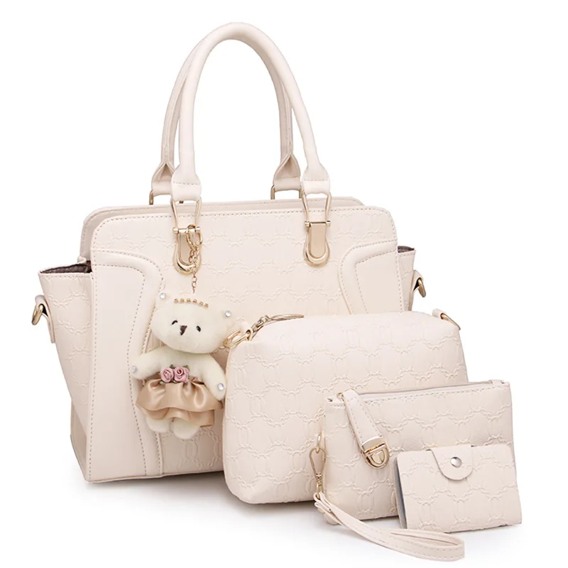 

Sac En Cuir Femme Bowknot Decoration Casual Korean Style One Luxury Brand Leather Channel HandBags Women, Black, dark blue, wine, red, white, pink, purple, light blue