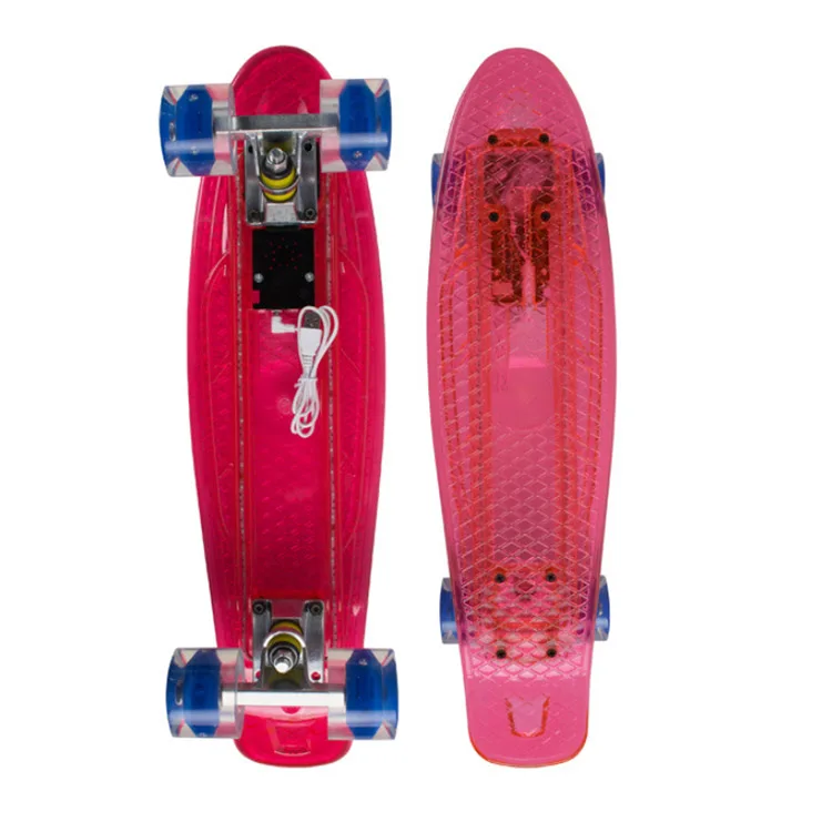 

PC Colorful Deck Board Mini-Cruiser Skateboard for Playsion