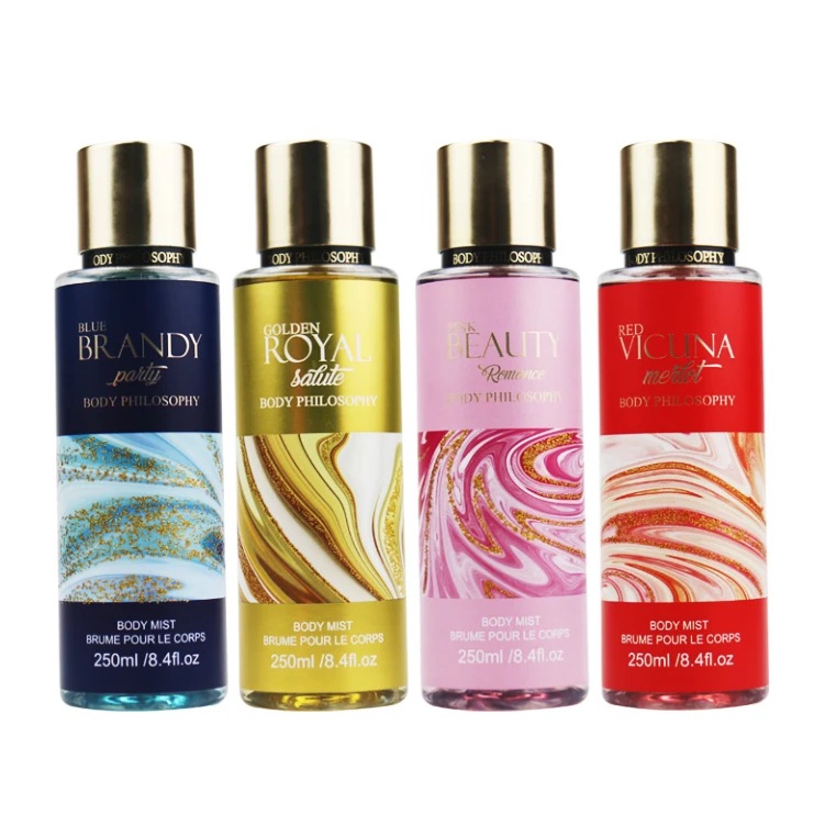 

250ml Brand Body Care Mist Factory Supply Parfum Secret Body Spray For Women