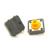 Shenzhen 12x12MM 4 Pin Led Tactile Button Switch with Square Button