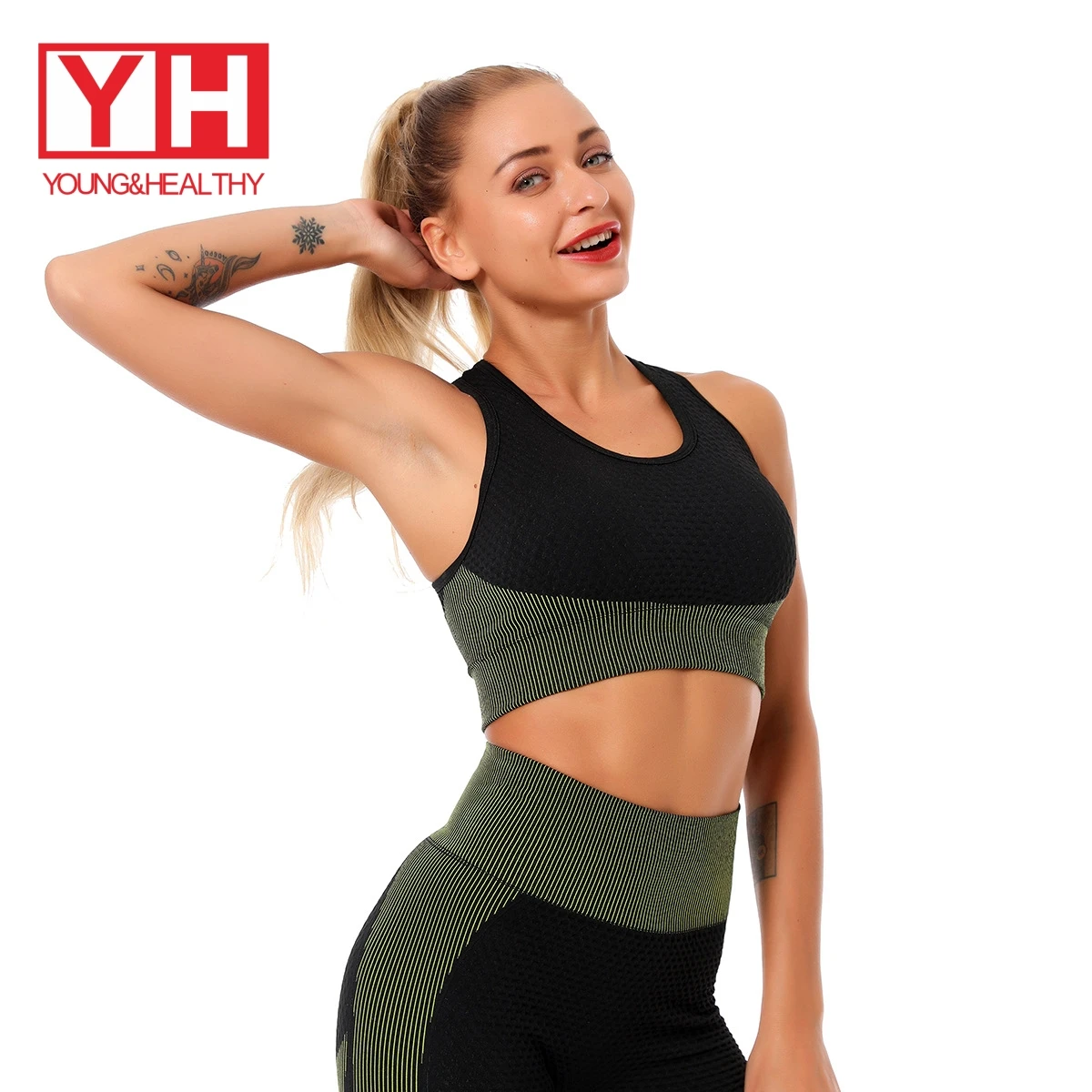 

2021 New Wholesale Quick Dry High-Support Gym Womens Workout Yoga Sports Bra