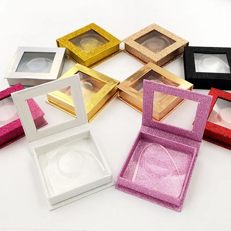 

eyelash packing box, custom order faux mink lashes with priviate label packing case