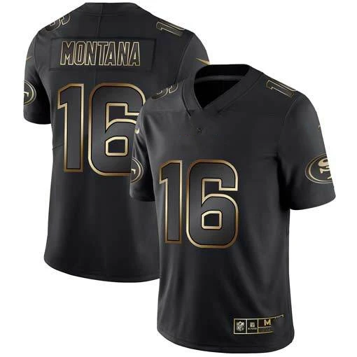 

San Francisco Montana 16 # Rice 80 # BOSA 10 # American Football Club Uniform Customize Stitched Jersey 3D Embroidery Mens Shirt