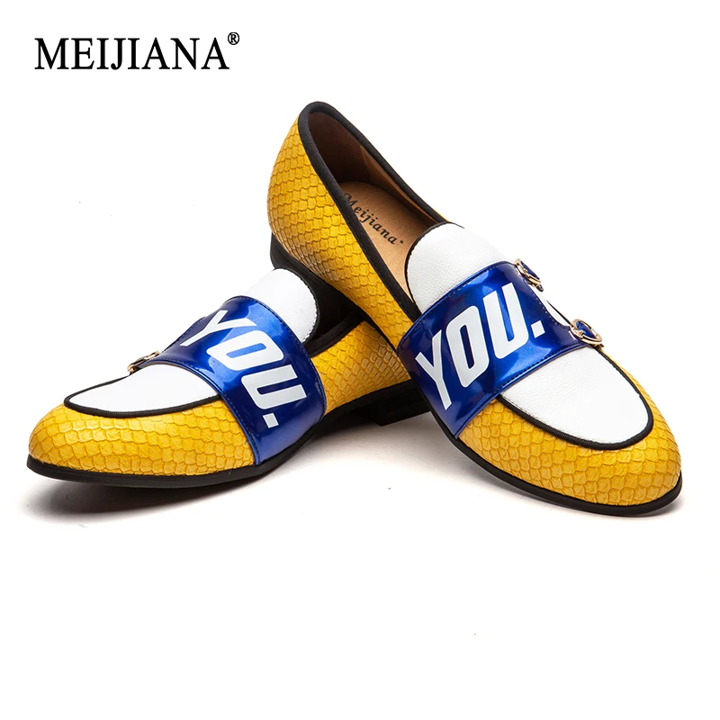 

MEIJIANA Brand New Fashion Men Loafers Men Leather Casual Shoes High Quality Adult Moccasins Men Wedding Shoes