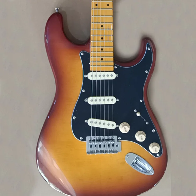 

GOOD GUITAR ELECTRIC GUITAR SUNBURST COLOR, Various