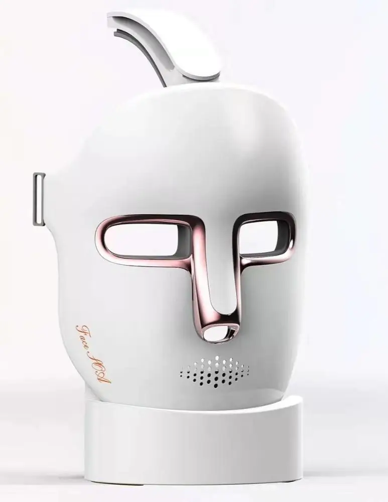 High Quality Facial Skin Care Beauty Led Mask White Portable Pdt Machine Fade Wrinkles And Scars Led Face Mask