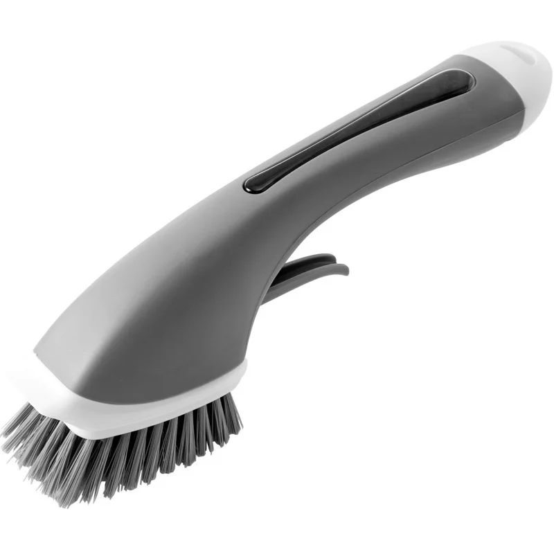 

Kitchen liquid dishwashing brush long handle artifact non-stick oil brush cleaning