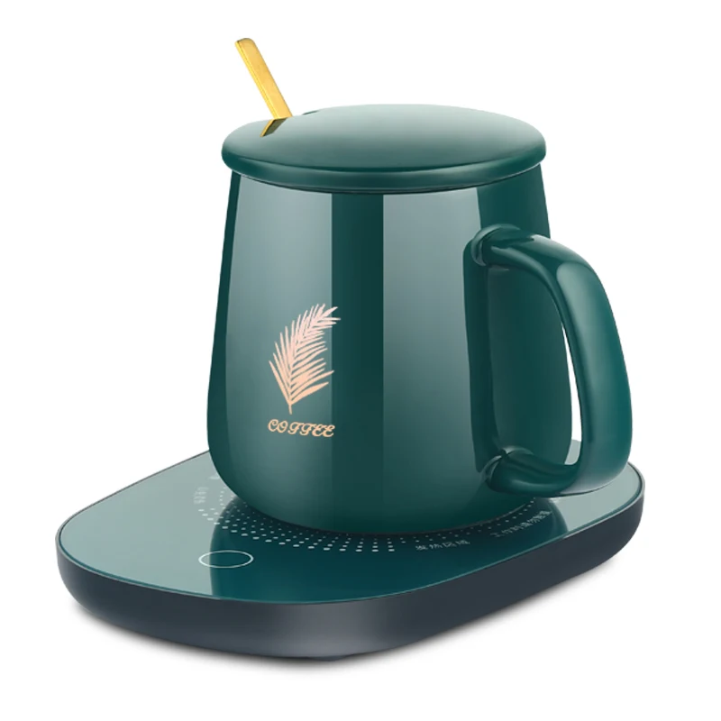 

Smart Ceramic Warm Coffee Mug with fast Wireless Charging pad Business Cup