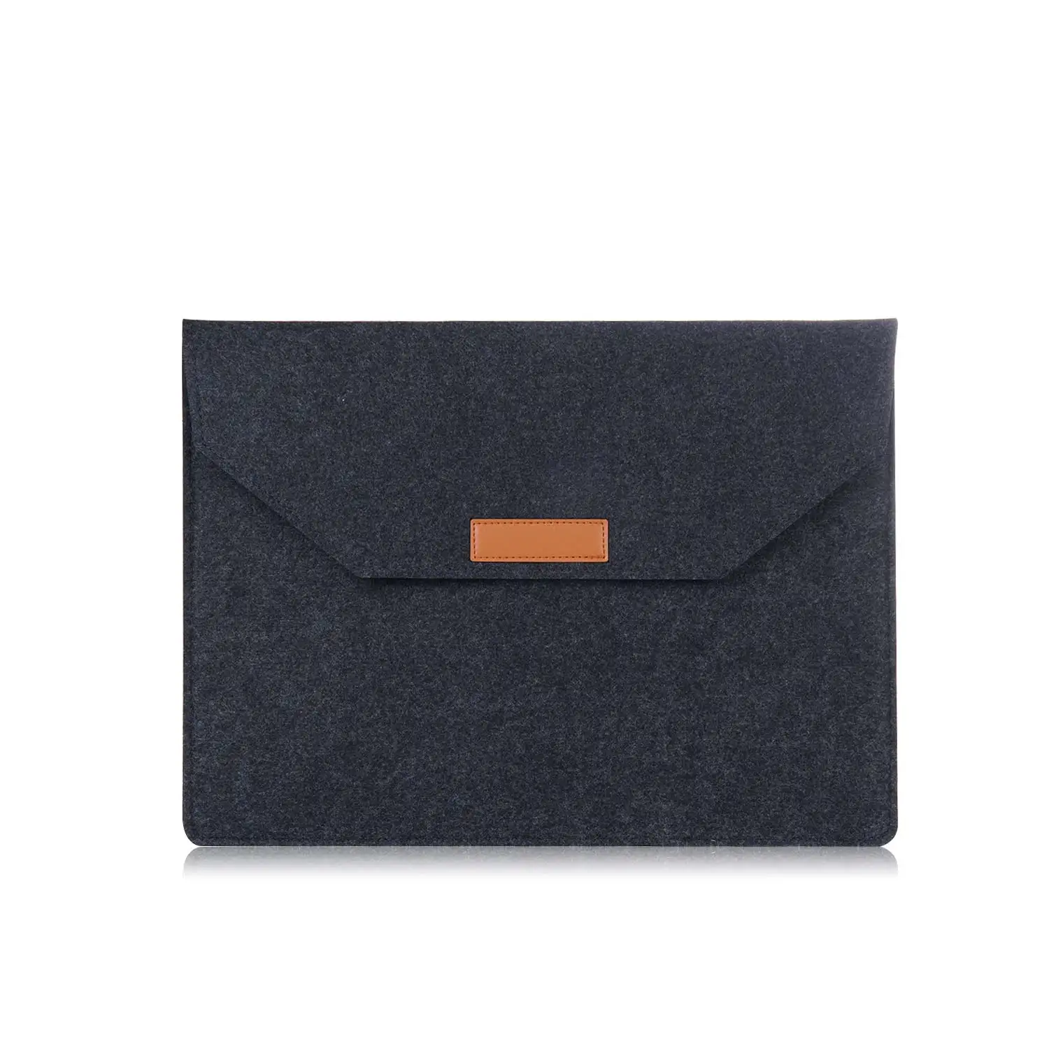 

Newest Fashinable Customised Laptop Bag High Quality Durable Felt Messenger Laptop Bag Laptop Tool Bag, Black,light grey