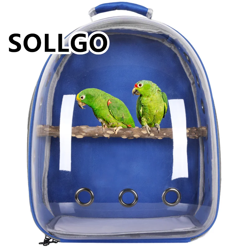 

bird carrier bag large cage sangkar burung love birds for sale cages jaula de loro parrot travel backpack bird cage