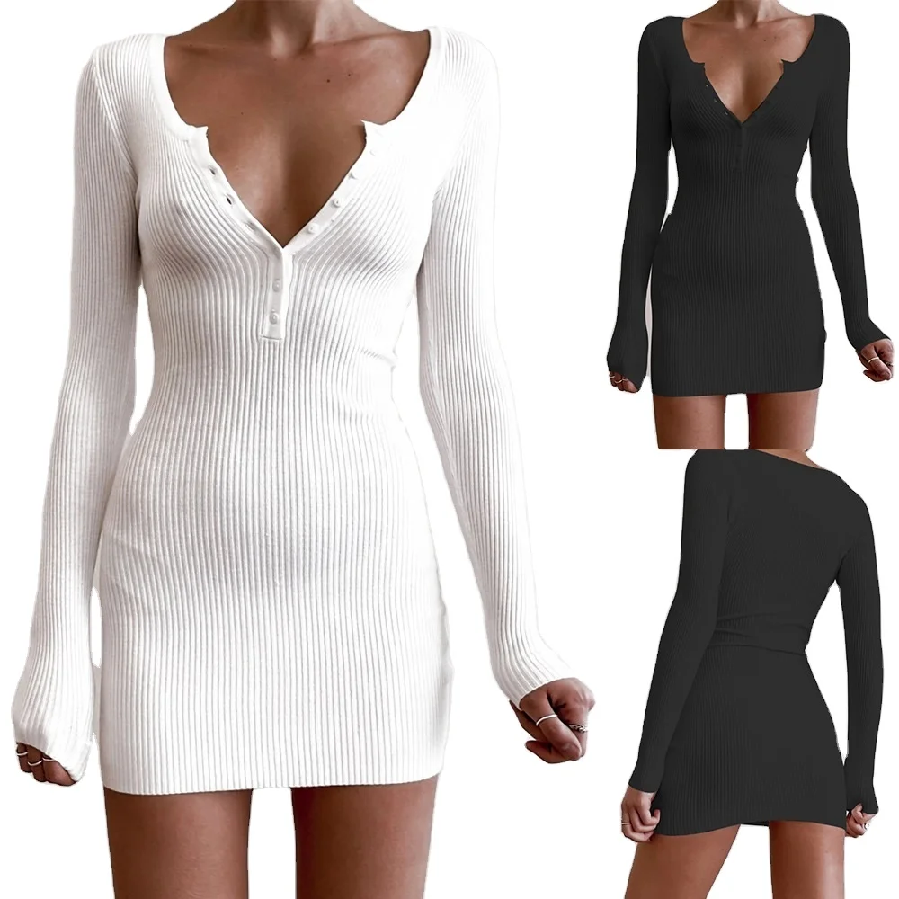 

latest design hot sale casual dress women sexy bodycon dress fashion clothing from China manufacturer, As picture shown or customized following customer design
