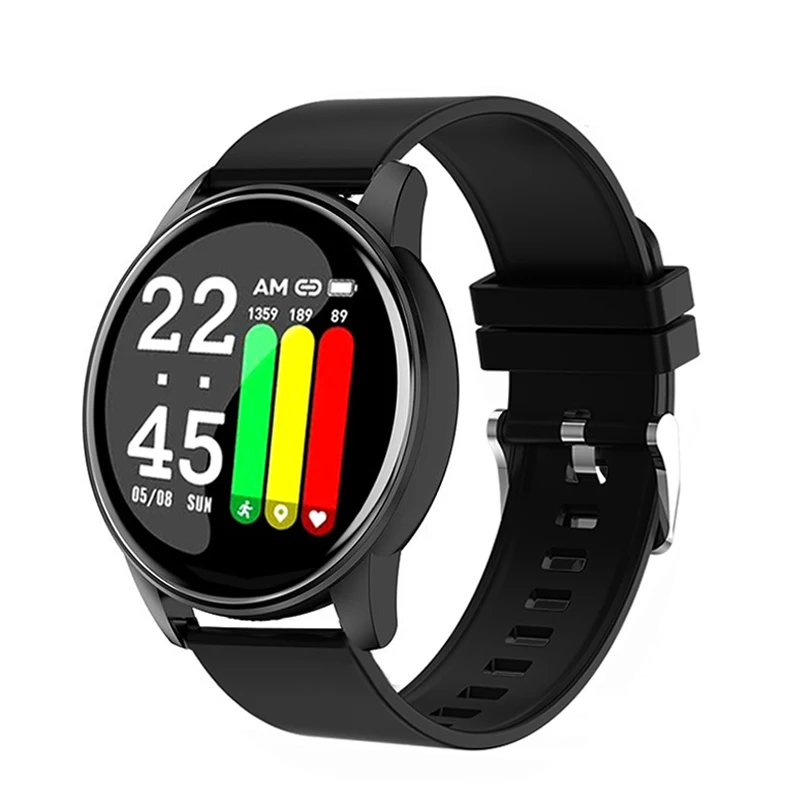 

Hot sale W8 Smartwatch For Men Women Fitness Tracker Touch Screen Fashion Smart Watch Sport For iPhone Android, 8 colors