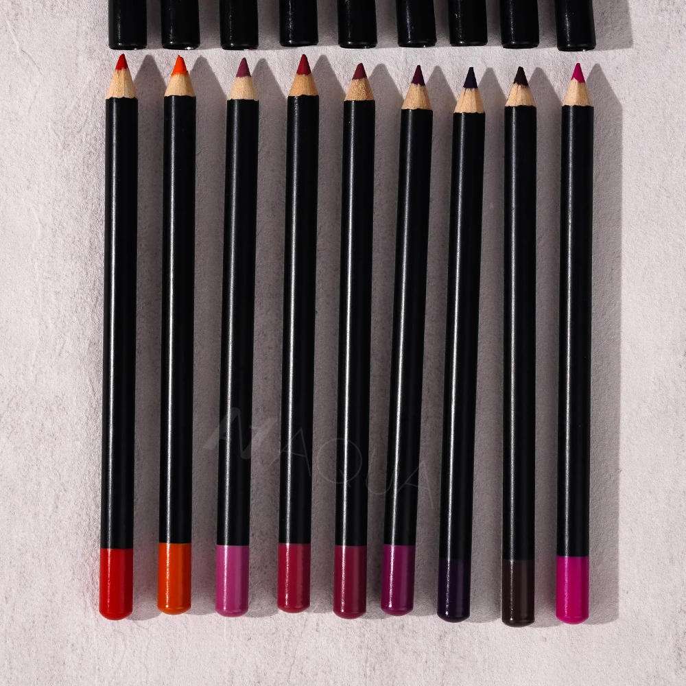 

Customized multicolor lipstick pen 21 colors matte lip liner private label