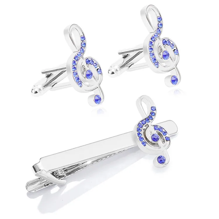 High Quality Luxury Diamond Tie Pins For Men Bar Tie Cufflinks Buy