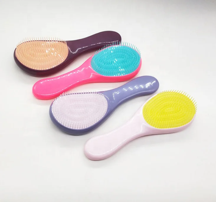 

Detangling Plastic Bristles For Spa Pro Adults Children Women Men All Hair Types Massage Hair Brush