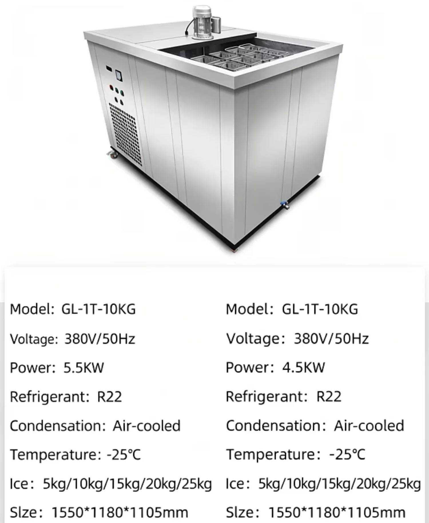 Ice Machines, 220 V, 4.3KW - detail 46