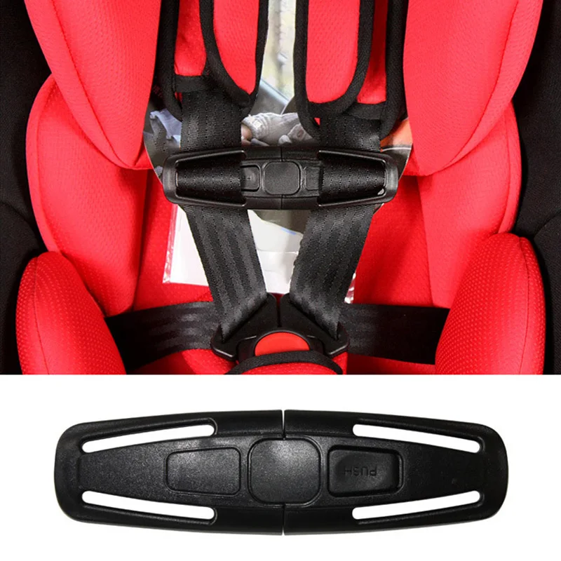 

Car Seat Belt Baby Safety Seat Belt Buckle Strap Clip Durable Harness Chest Clip Safe Buckle For Baby Kids Children