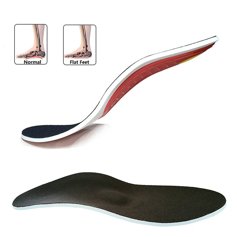 

Pain Relief Shoe Pad O/X Leg Correction Arch Support Correction Ion Orthopedic EVA Insole For Shoes Flat Foot, Pantone color is available