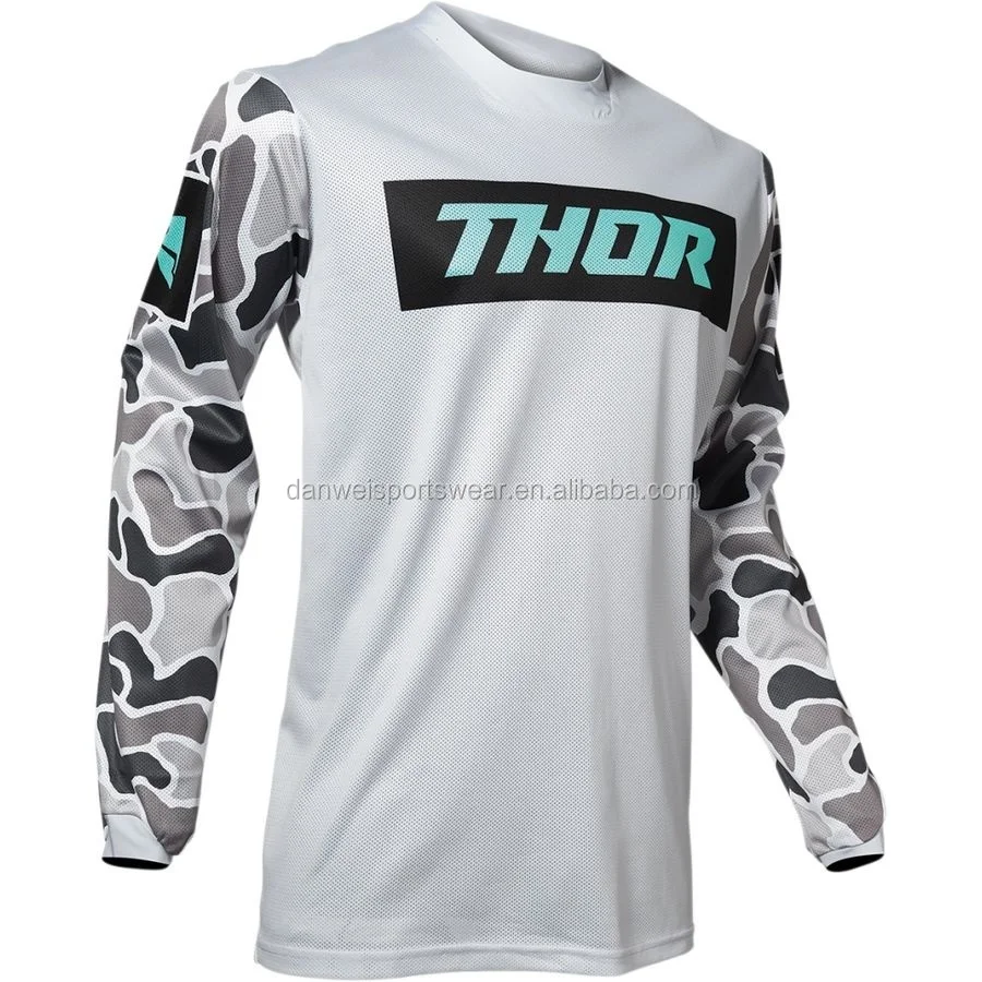 

100% polyester OEM all over printing 6xl custom motocross jersey