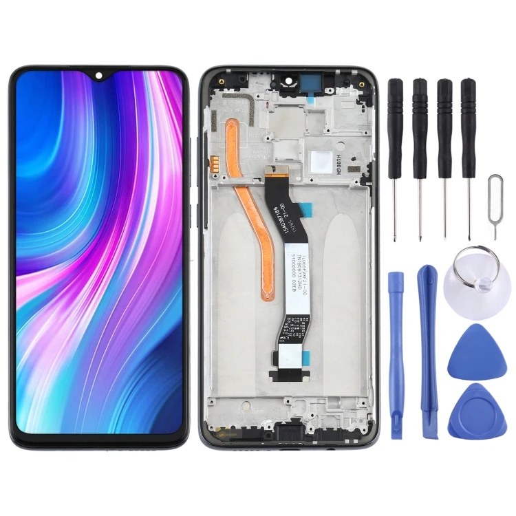 

LCD Screen and Digitizer Full Assembly with Frame for Xiaomi Redmi Note 8 Pro mobile phones