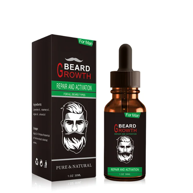 

Amazon Source Supplier Sale Organic Nourish Hair Growth Serum Private Label 30ml Supple Care Beard Growth Oil Kit