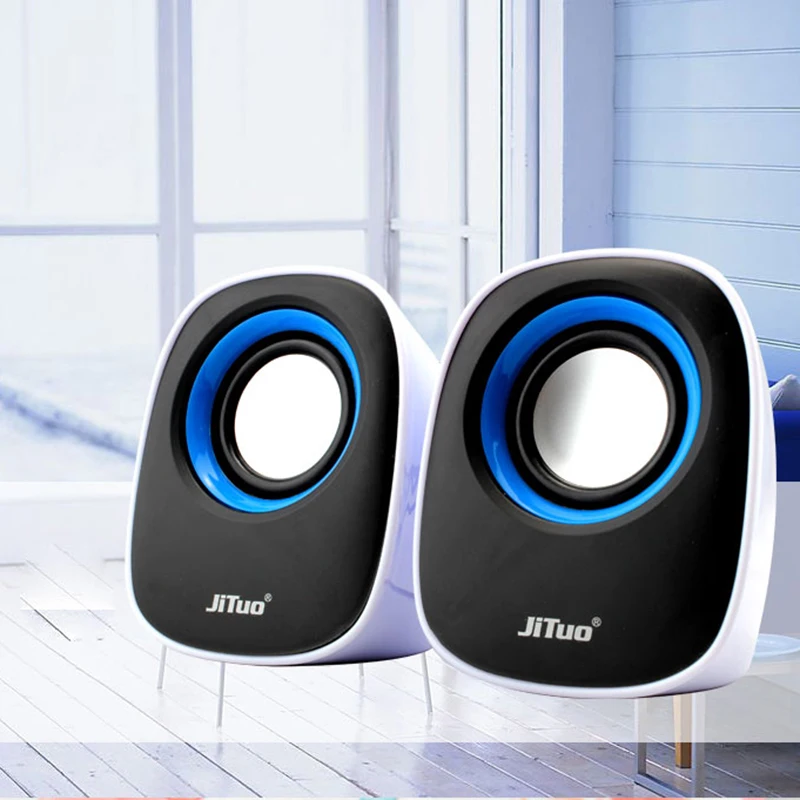 Jituo JT2602 Multimedia Speaker Speaker Desktop Laptop Mini Portable Speaker - ANKUX.COM