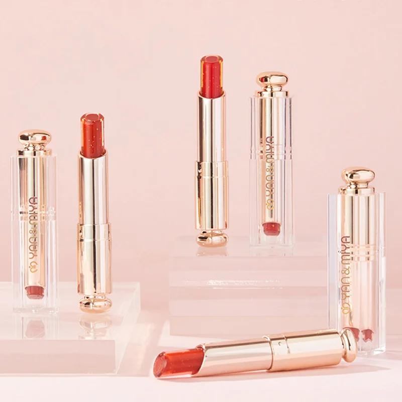 

Vegan Personalized Organic Long-lasting moisturizing Sandwich cinnamon organic jelly lipstick