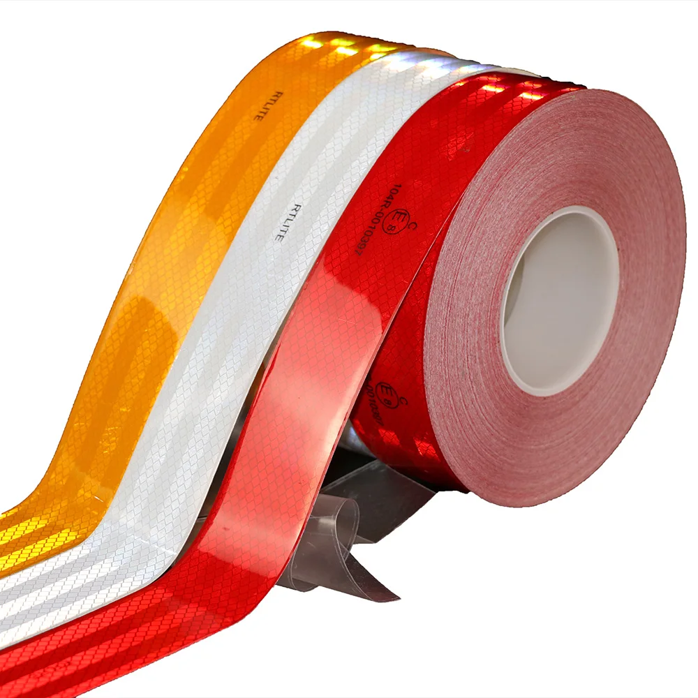 

Hot Sale Factory Price Custom LOGO Infrared Vehicle Reflecfatkuntive Marking Conspicuity Retro Safety Vinyl Reflective Tape