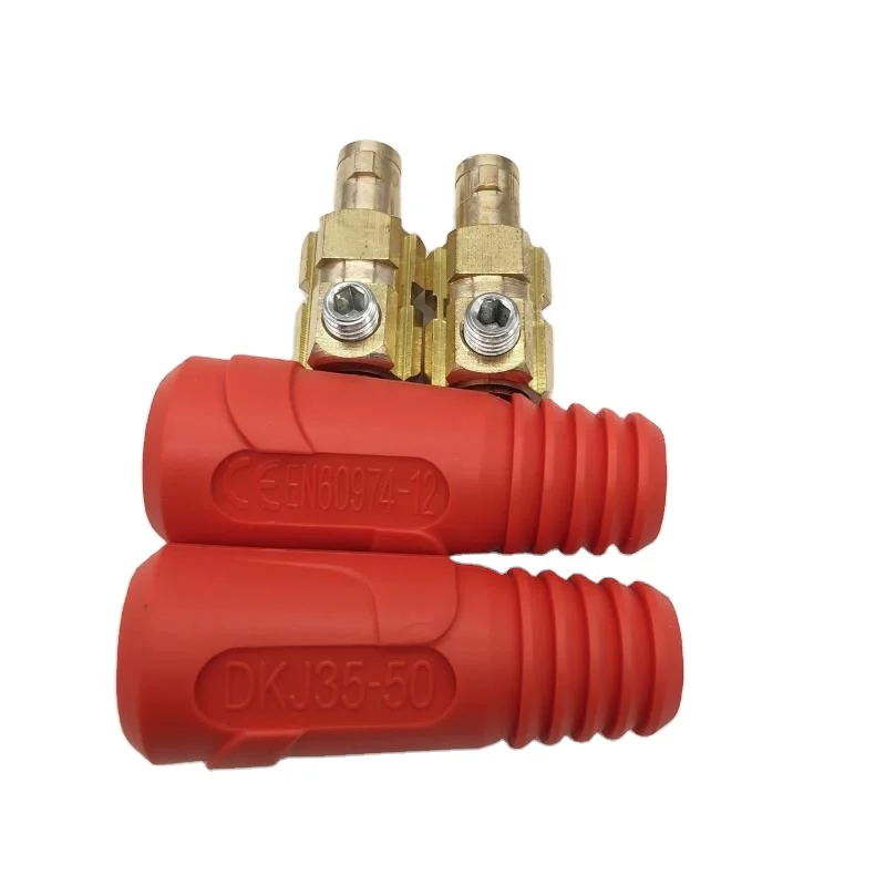 DKJ35-50 Male Cable Connector for Welding Machine Essential Supply for Welding & Soldering