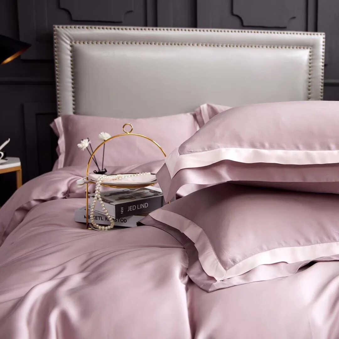 High Quality Solid Bedlinen Bedclothes Sets Tencel Buy Bedclothes