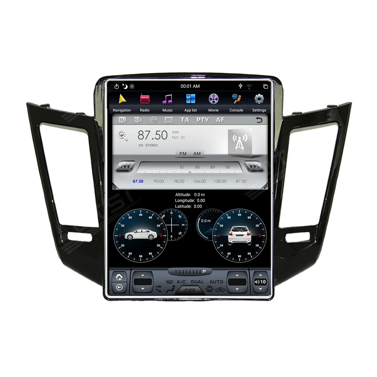 

Car GPS Navigation Radio Audio Stereo Tape Recorder Android 9.0 4+128GB ForChevrolet Cruze 2009-2013