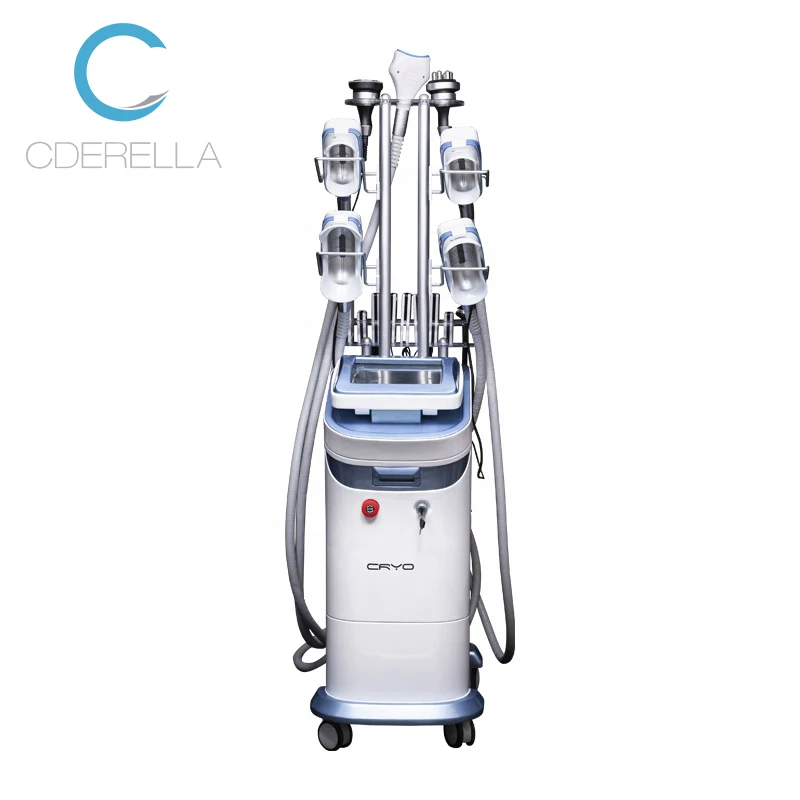 

2021 Beauty product Criolipolyse fat profecssional body slimming laser machine 5 handles cryotherapy for cellulite reduce