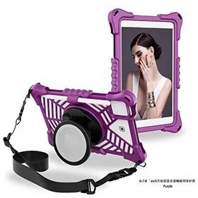  New Original design 360 degree rotating bracket,with hanging rope,easy to carry ,tablet case