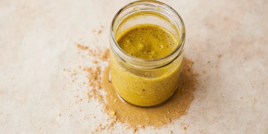 Grinding mustard seeds