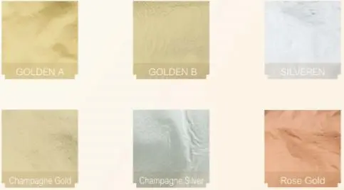 Champagne gold leaf stamping leaf taiwan gold foil 14X14CM 1000 leaves per pack for gilding and decoration