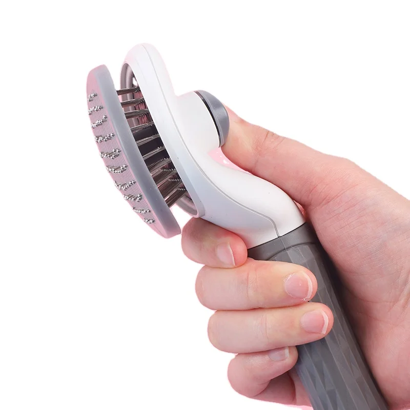 

2023 hot sell new design soft TPR material brush Pet Cleaning & Grooming Comb pet grooming products