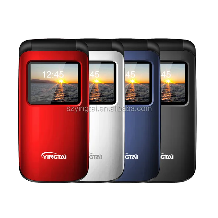 Cheap Unlocked Cell Phone 1.77 Inch Display Flip Senior Gsm Simple