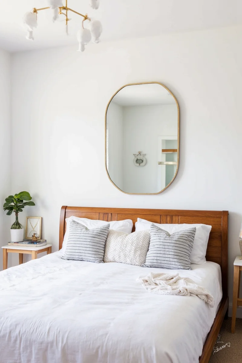 mirror mirror on the wall 7 clever ways to style beds with mirrors above bed for family friendly decor