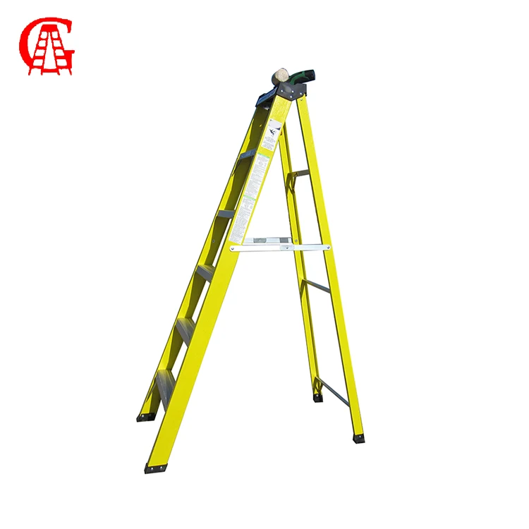 Electricians Fiberglass Step Ladder Safety Ladder - Buy Safety Ladder ...