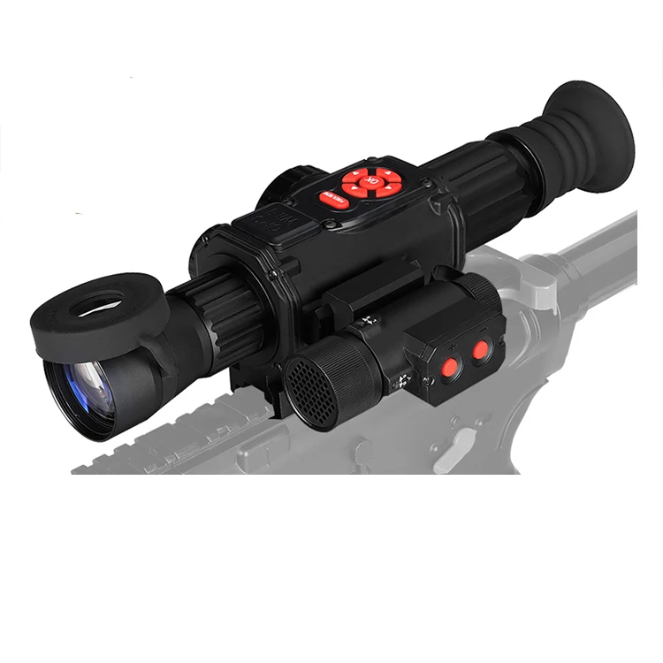 

Canis Latrans night vision rifle scope digital monocular infrared night vision scope, Black