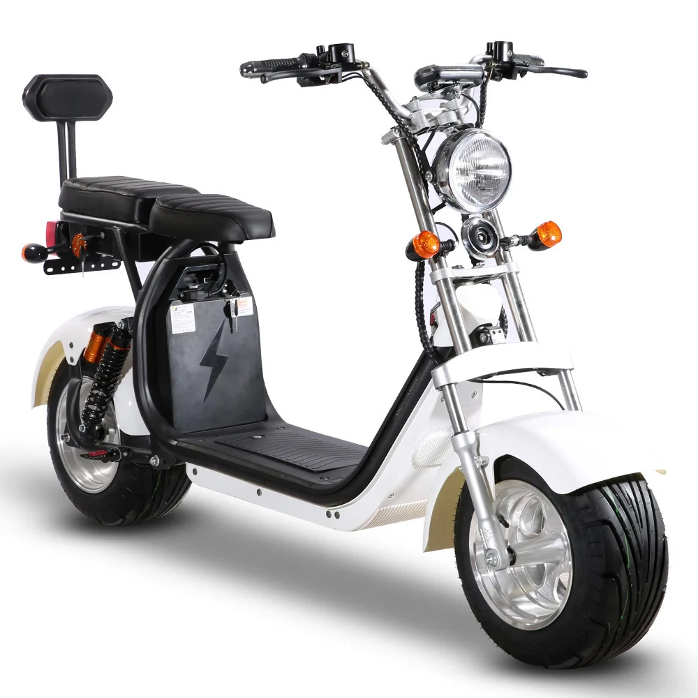 

Emark EEC COC European warehouse OEM electric double seat mobility scooter citycoco 1500w chile