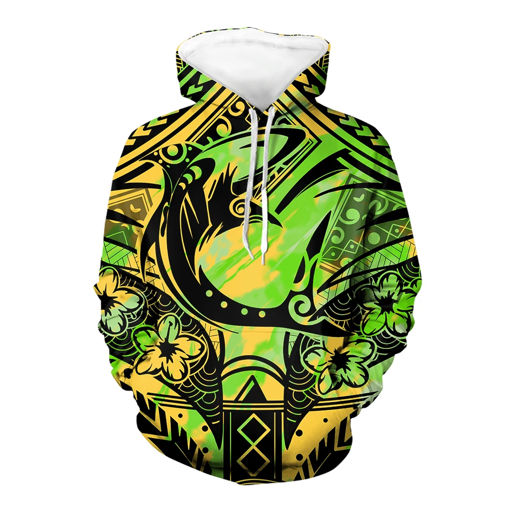 

Wholesale High Quality Shorts And Mens Hoodie Polynesia tonga Jogger Set, Red