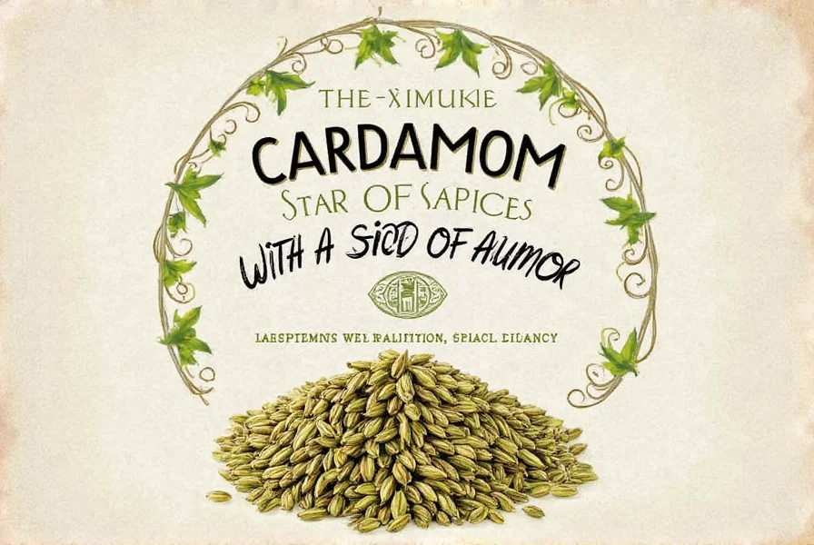 Cardamom dessert