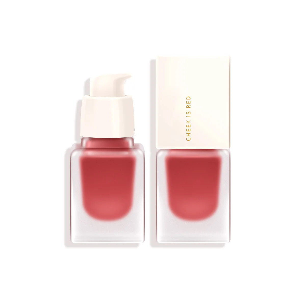 

Wholesale Matte Vegan Waterproof Orange Peach Cream Liquid Blush Private Label